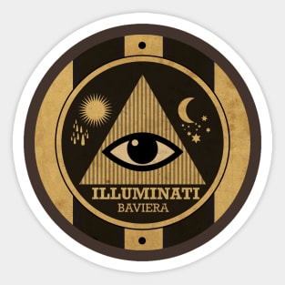 Illuminati Baviera Sticker